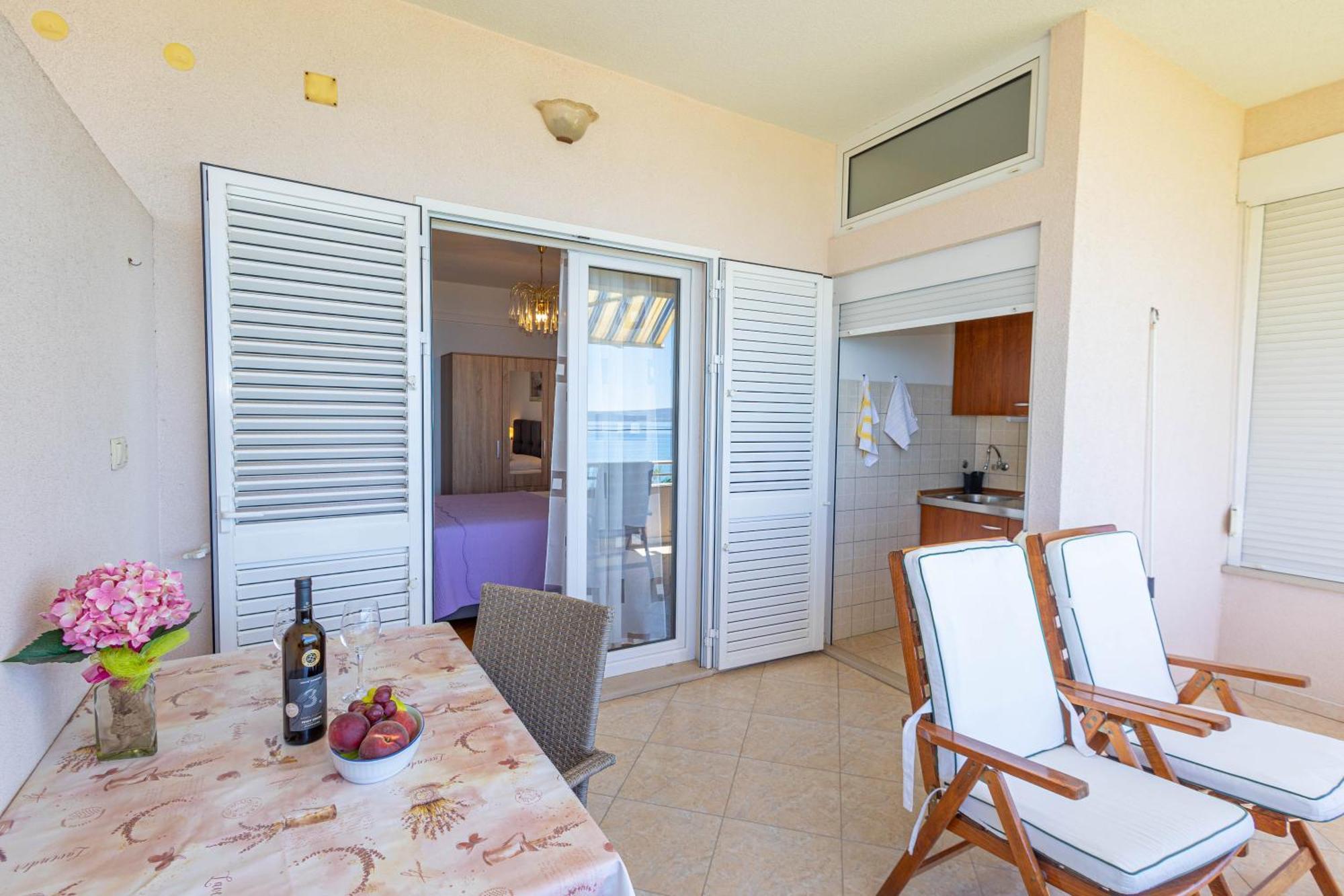 Marin Apartments Podstrana Luaran gambar